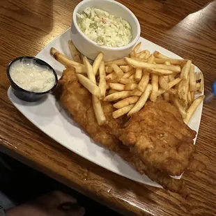 Fish and Chips...huge portion!
