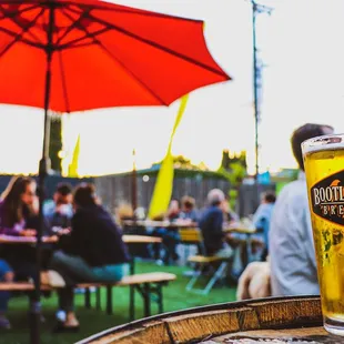 We're open 7 days a week starting at 11a.  Come enjoy a cold beer on our extended patio.