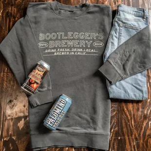 New sweatshirts available at our tasting room.