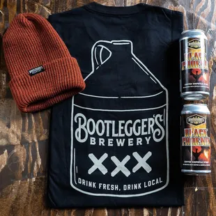 Stop in and enjoy a cold beer and check out our new merchandise.