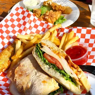 Turkey Swiss Sandwich