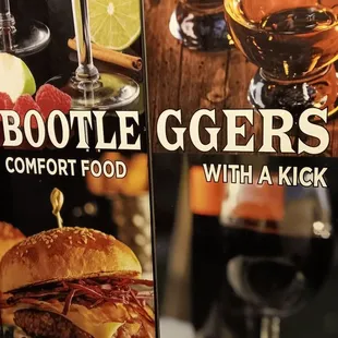 a picture of a burger and a glass of wine