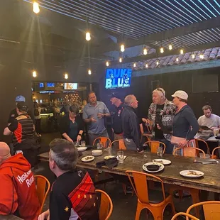 a large group of people