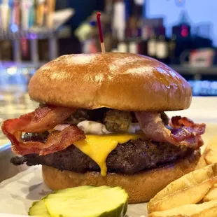 Jalapeno Popper Burger