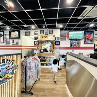 Front entrance and register