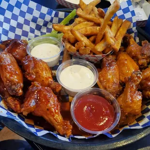 Wings &amp; Fries were Good