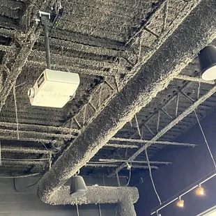 Dirty ceiling