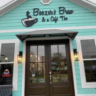 Exterior of the building