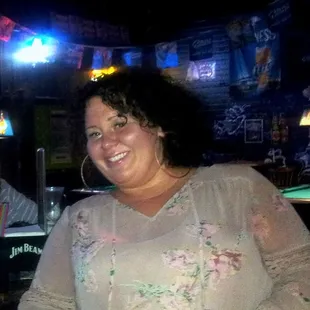 Felecia, the new owner at Boozers