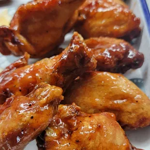 close up of wings