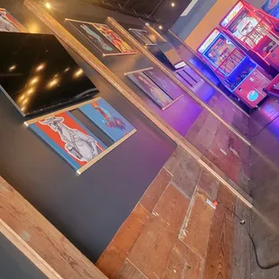 a view of the bar