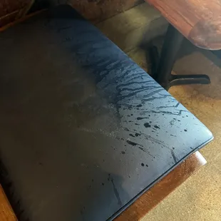 No place to sit?