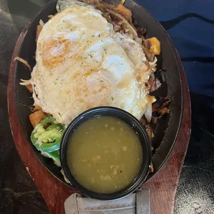 Southwest sunrise skillet