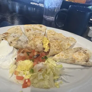 Breakfast Quesadillas
