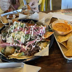 nachos, food