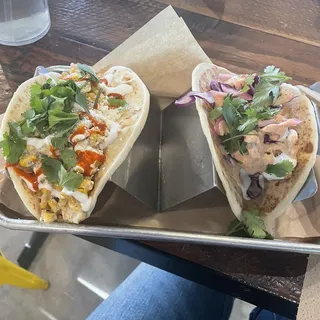 Pollo Elote Tacos