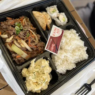 Bento Beef Bulgogi