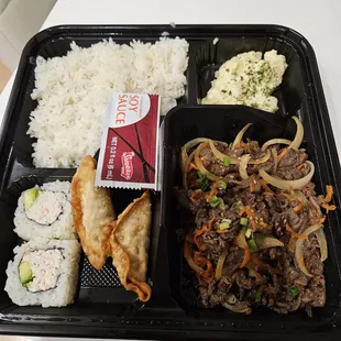 Bulgogi Bento Box