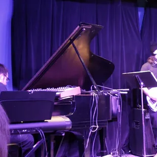 The ivories were on fire tonight