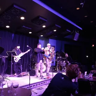 Oberlin Conservatory grad guest tenor with the band