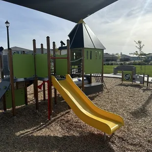 Play structure; climb and slide