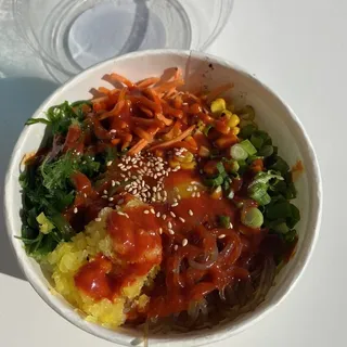 Bibimbap Korean Veggie Bowl