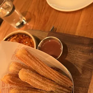 Churros con Chocolate