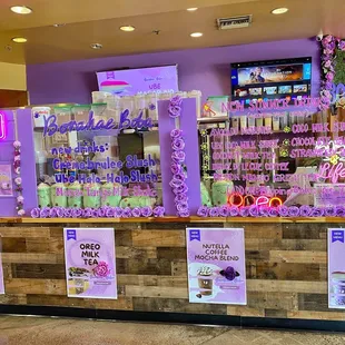 a display in a store