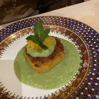 Thai pumpkin custard