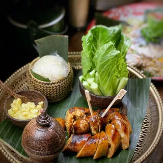 Thai pork sausage (sai aua)