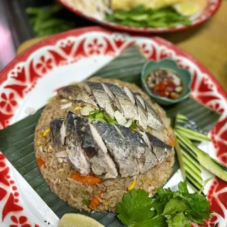 Mackerel Fried Rice