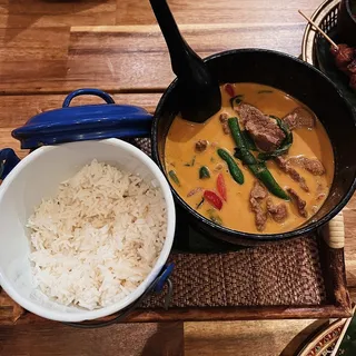 1. Red Curry (can not make it non spicy)