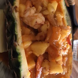 5.Pumpkin curry with Shrimp (special for winter season)