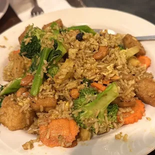 a plate of food