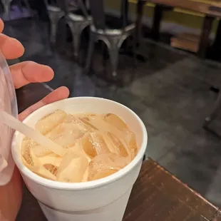 Thai iced tea