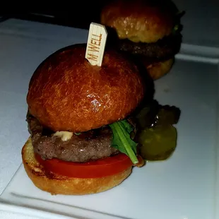 Beef Burger Sliders