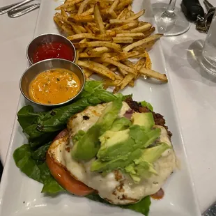 Chorizo Burger (minus the bun)