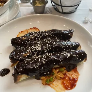 Duck Confit Enmoladas