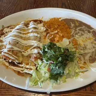 Rojas Enchiladas Rancheras