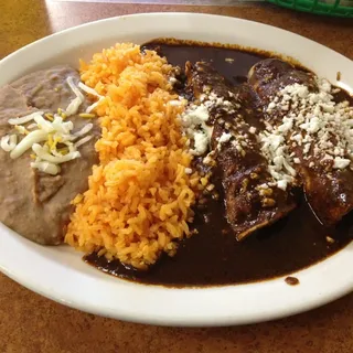 Mole Enchiladas