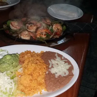 Shrimp Fajitas