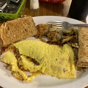 Veggie omelette