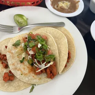 Taco de adobada.