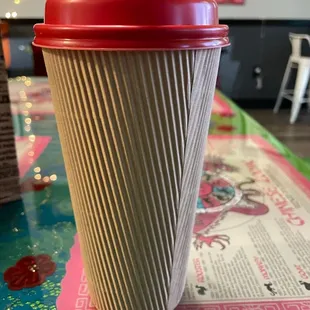 My peppermint latte