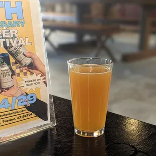 Toole Avenue Hazy IPA infused with Peach and Mango