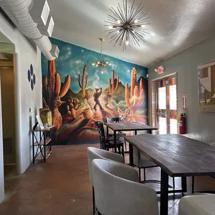 Indoor seating