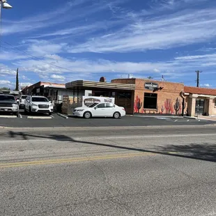 View from the street. Limited parking.