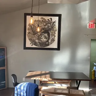 Inside room