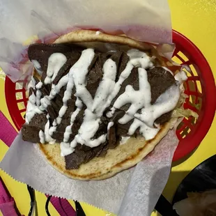 Doner on pita