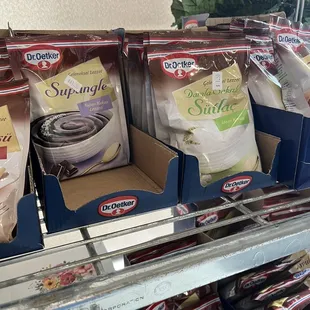 Specialty baking ingredients